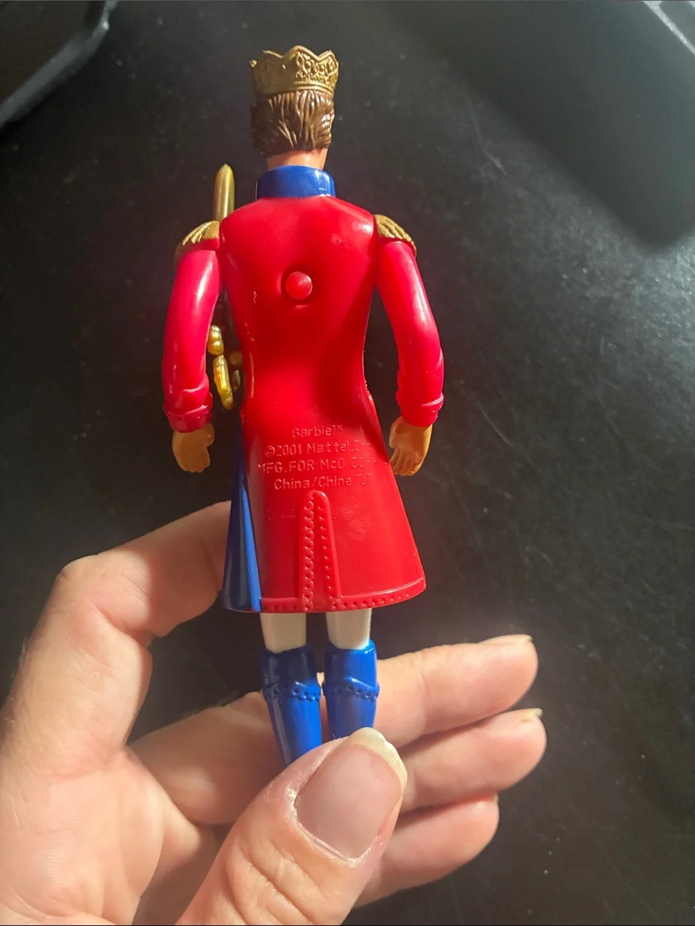 2001 Ken nutcracker Barbie mini toy